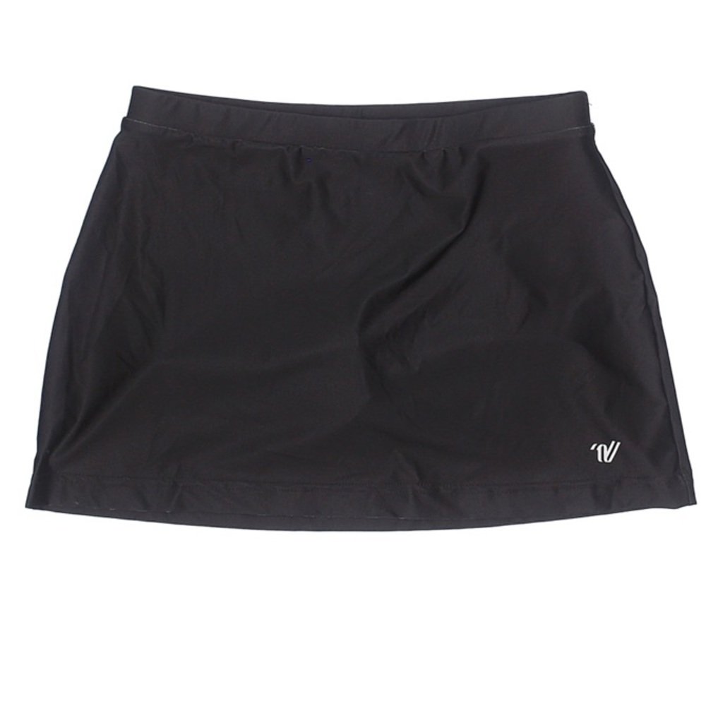 Black Varsity Spirit Skort